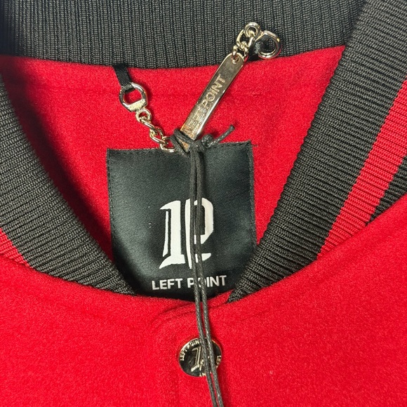 Varsity Jacket with Embroidered Bear - Picture 4 of 4